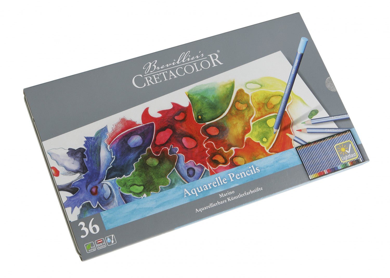 CRETACOLOR MARINO LIGHTFAST WATER COLOUR PENCIL SET OF 36 (240 36)