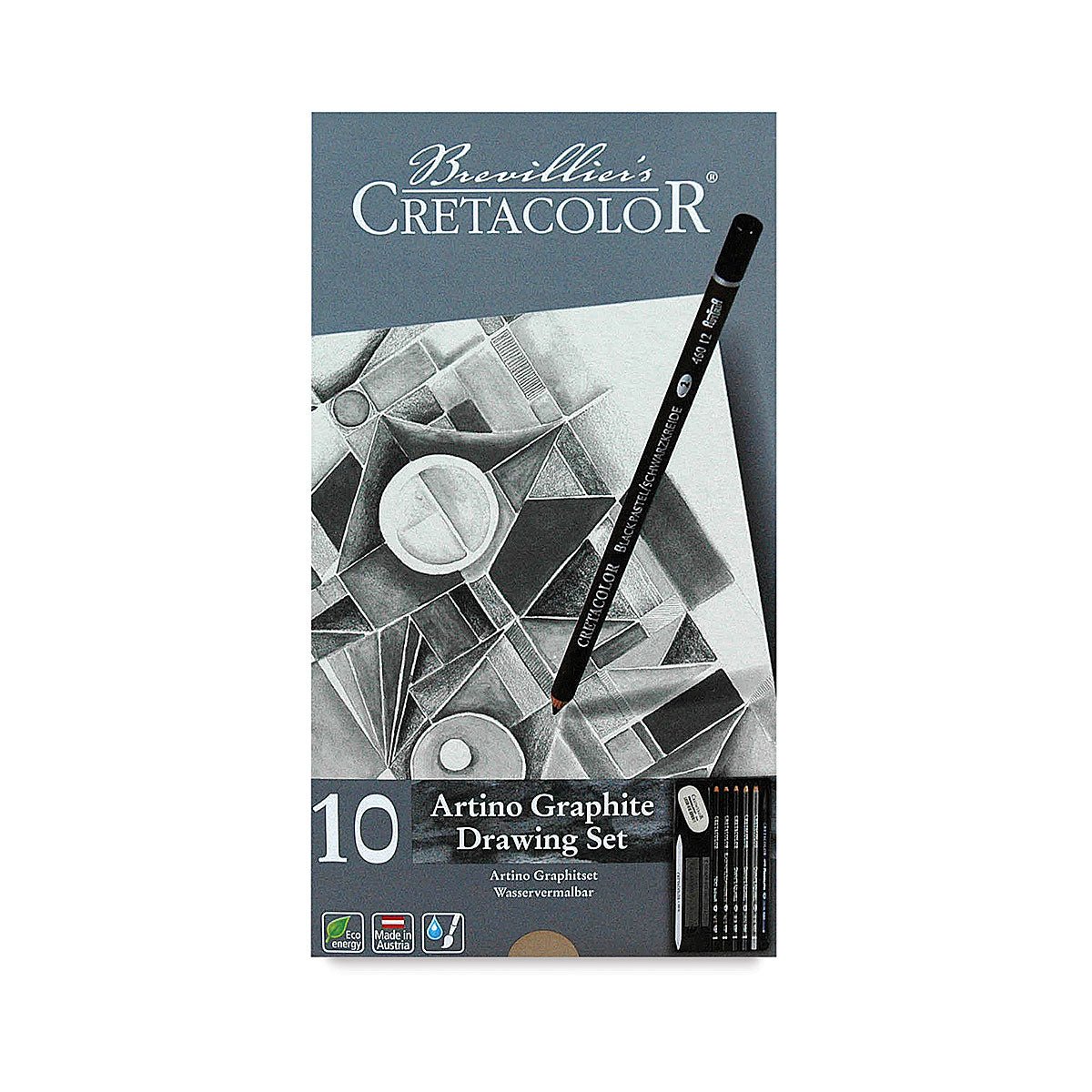 CRETACOLOR ARTINO GRAPHITE SET OF 10 (400 21)
