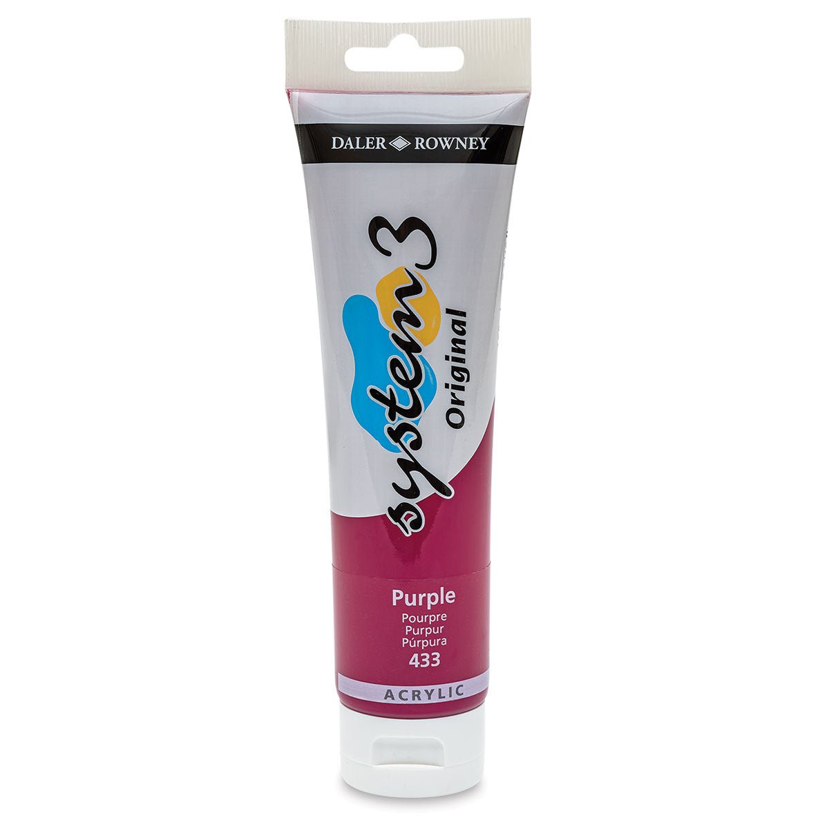 DALER & ROWNEY SYSTEM 3 ACRYLIC 150 ML PURPLE 150433