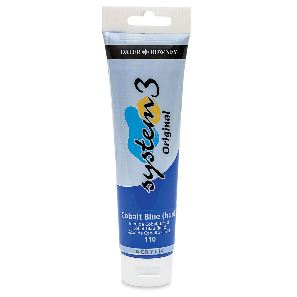 DALER & ROWNEY SYSTEM 3 ACRYLIC 150 ML COBALT BLUE HUE 150110