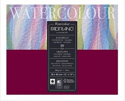 FABRIANO WC STUDIO 200 GSM 30" X 40" CM, 20 SHEET CP (72613040)
