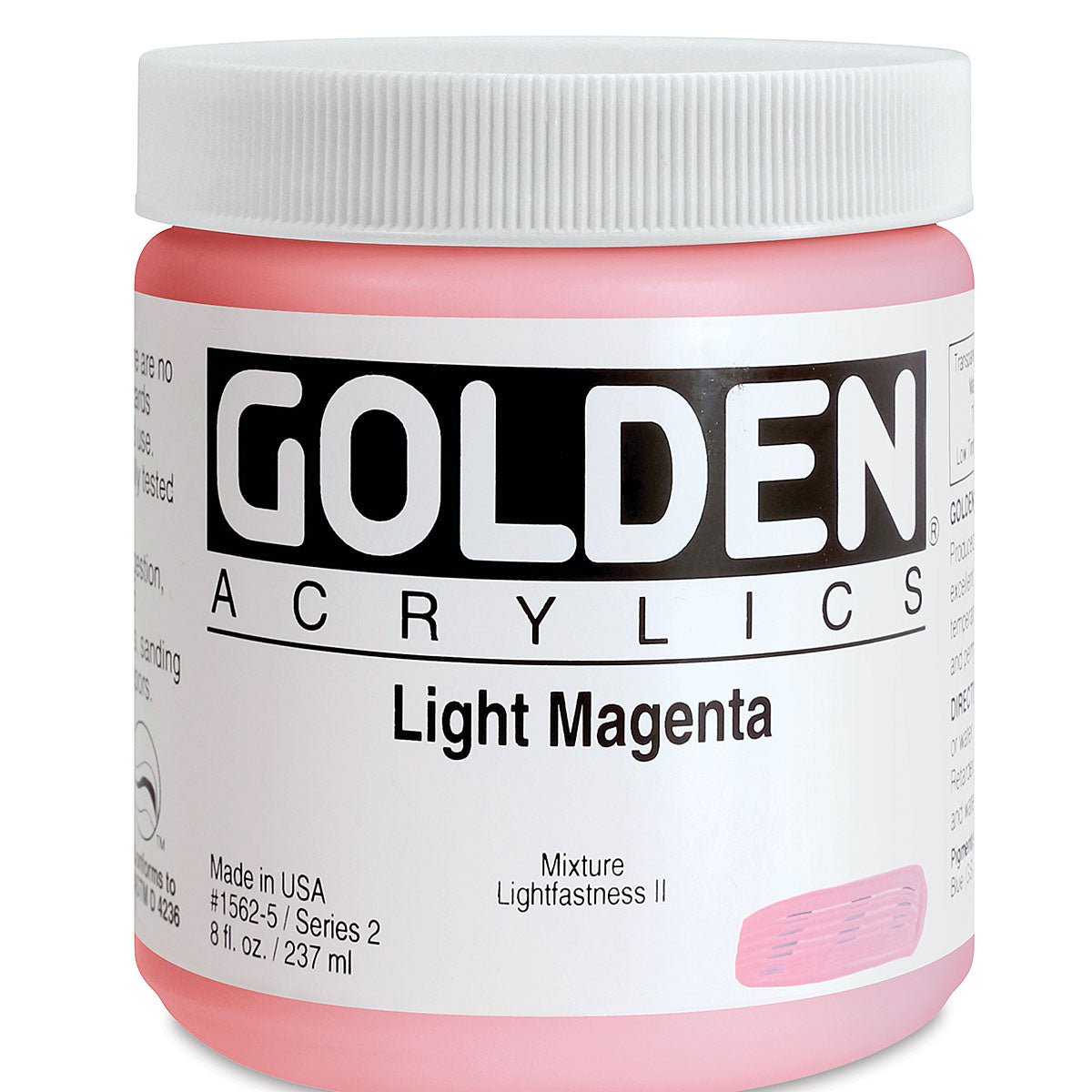 GOLDEN HEAVY BODY ACRYLIC 236 ML SR 2 LIGHT MAGENTA 1562-5 (0001562-5)