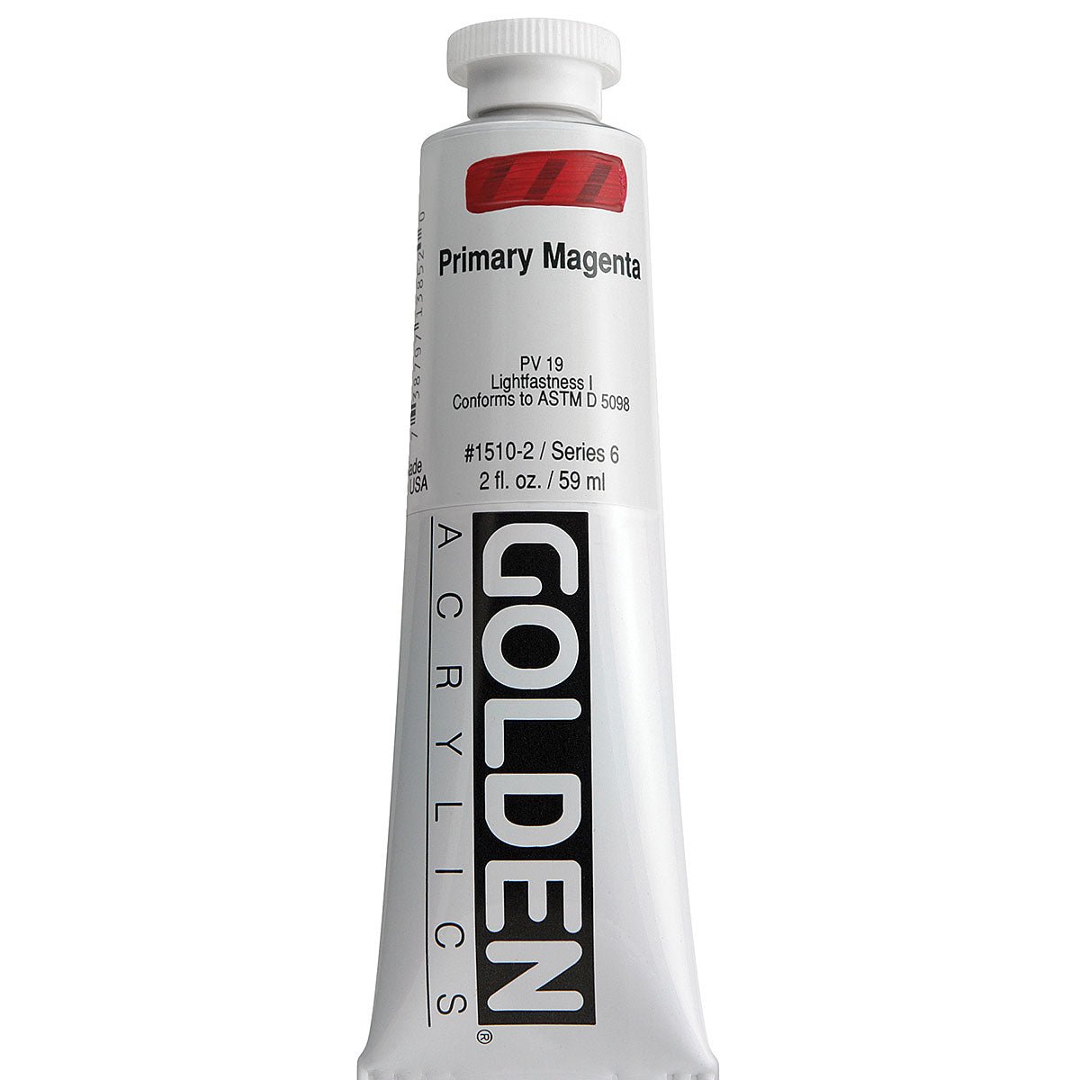 GOLDEN HEAVY BODY ACRYLIC 59 ML SR 6 PRIMARY MAGENTA 1510-2