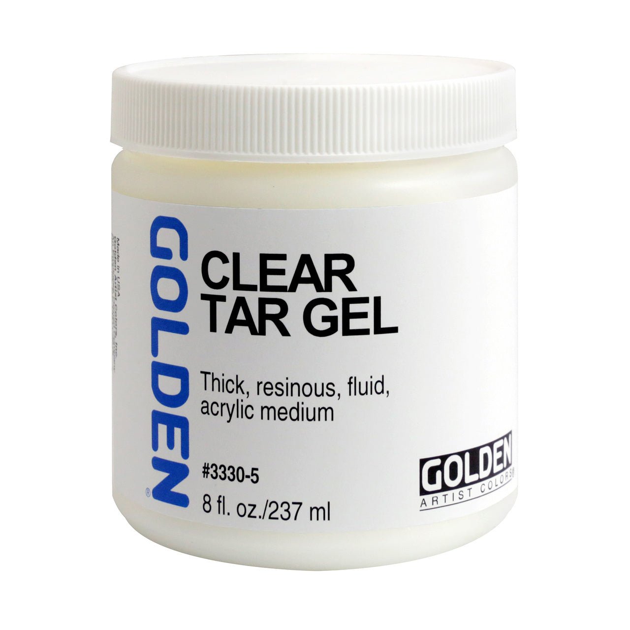 GOLDEN ACRYLIC MEDIUM CLEAR TAR GEL 236 ML 0003330-5