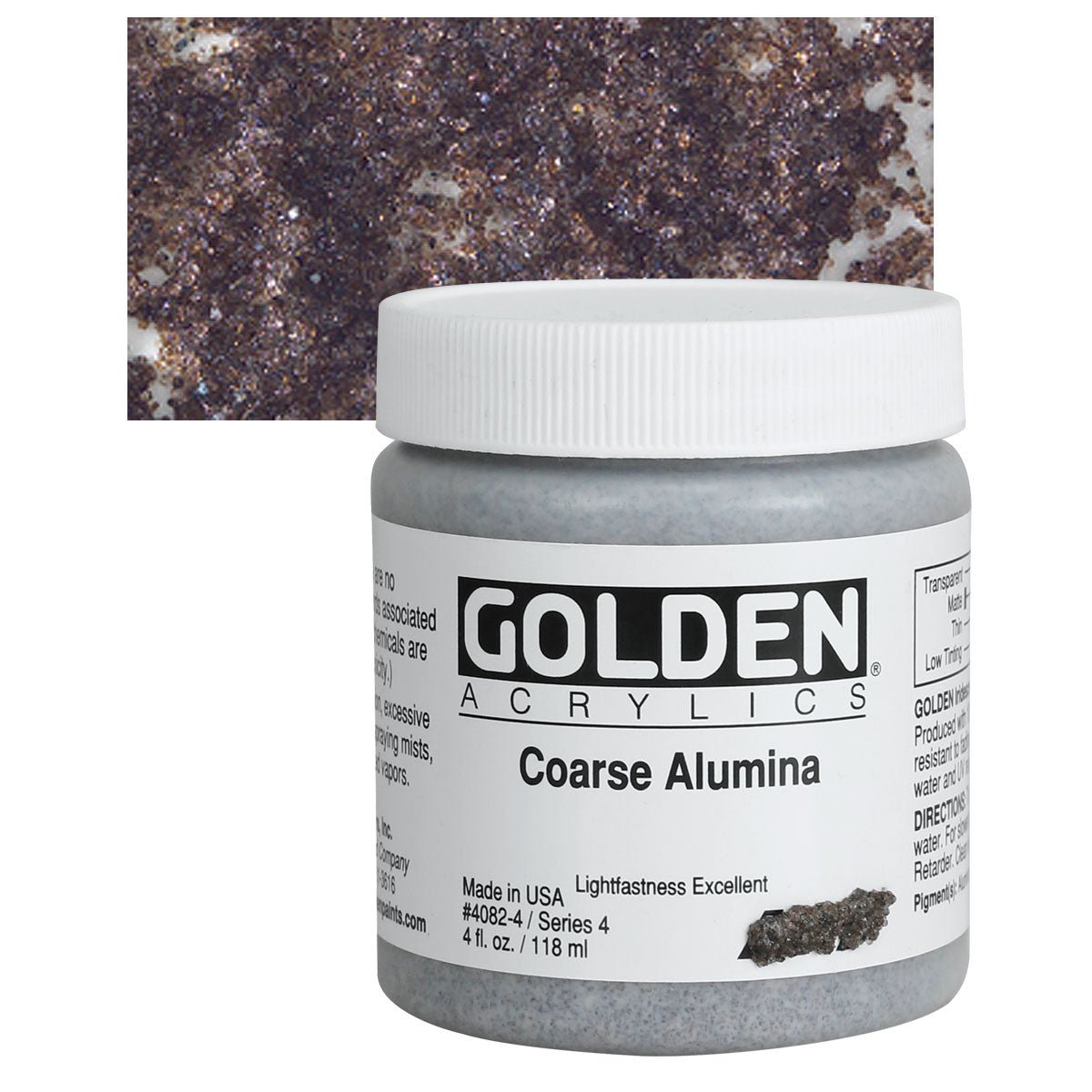 GOLDEN ACRYLIC MEDIUM COARSE ALUMINA 119 ML 0004082-4