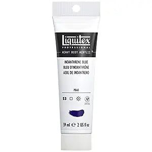 LIQUITEX PROFESSIONAL HEAVY BODY ACRYLIC 138 ML INDANTHRENE BLUE S3