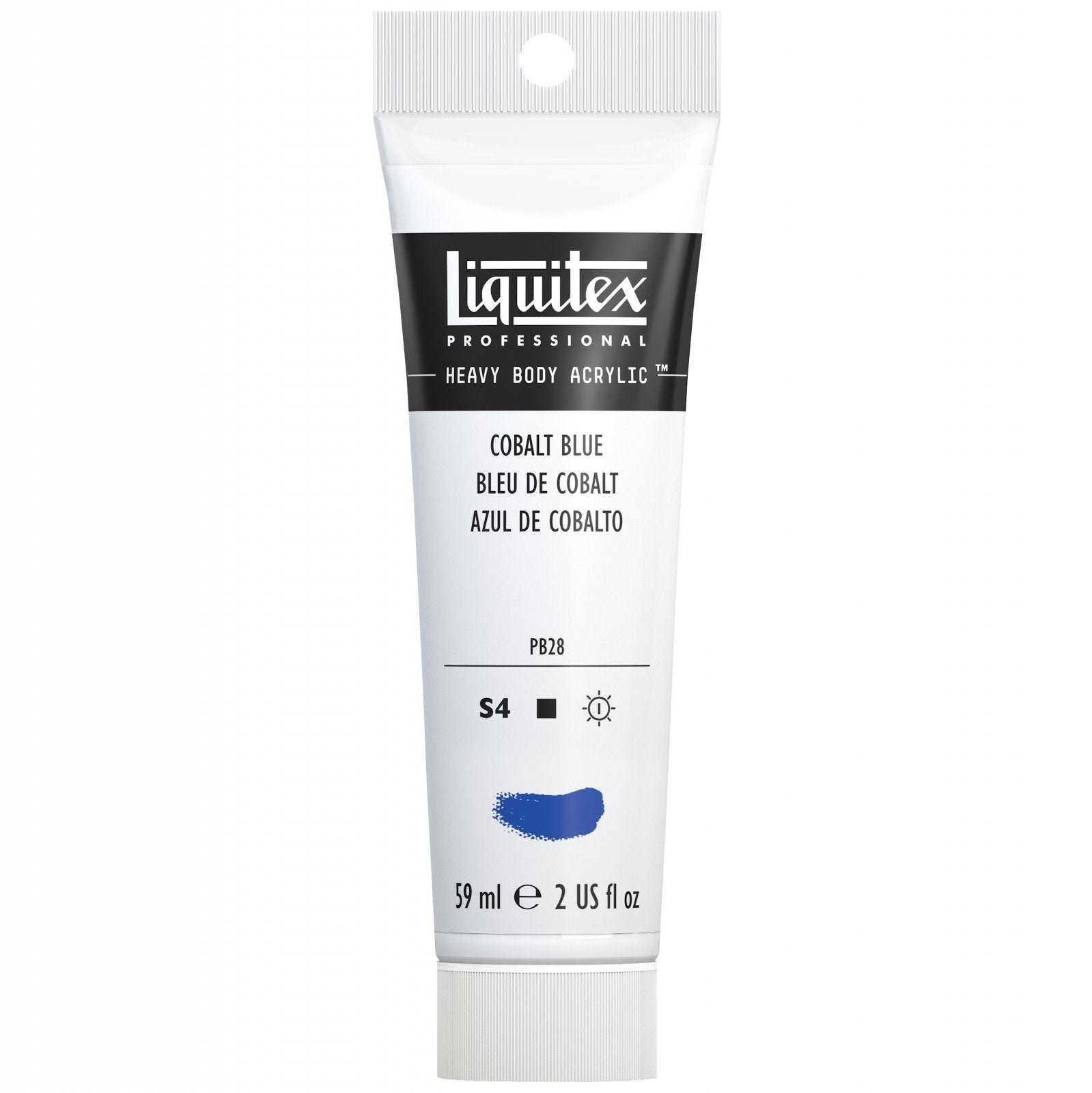 LIQUITEX PROFESSIONAL HEAVY BODY ACRYLIC 59 ML COBALT BLUE S4