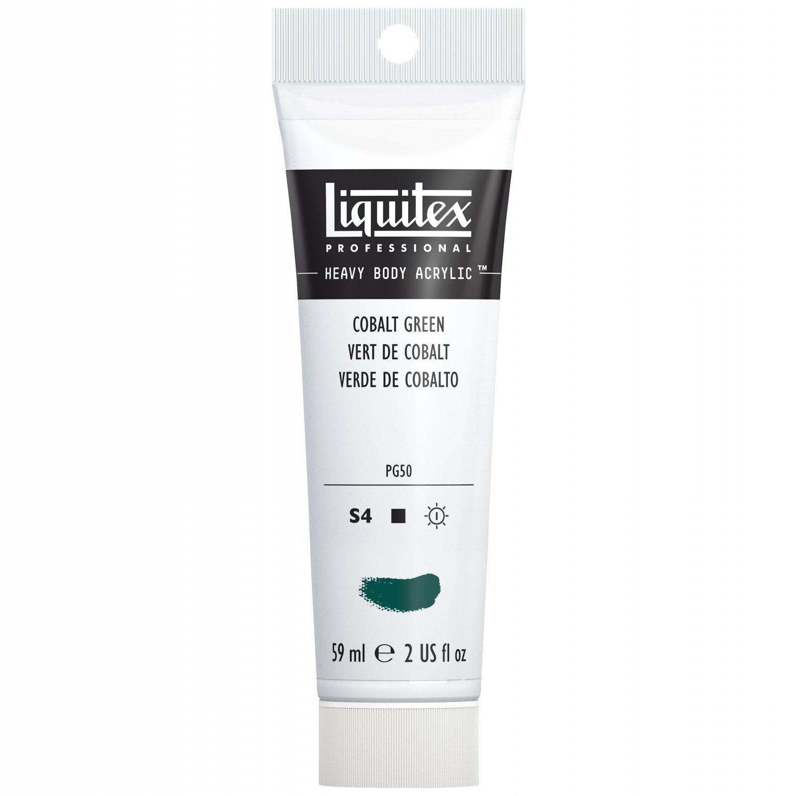 LIQUITEX PROFESSIONAL HEAVY BODY ACRYLIC 59 ML COBALT GREEN S4
