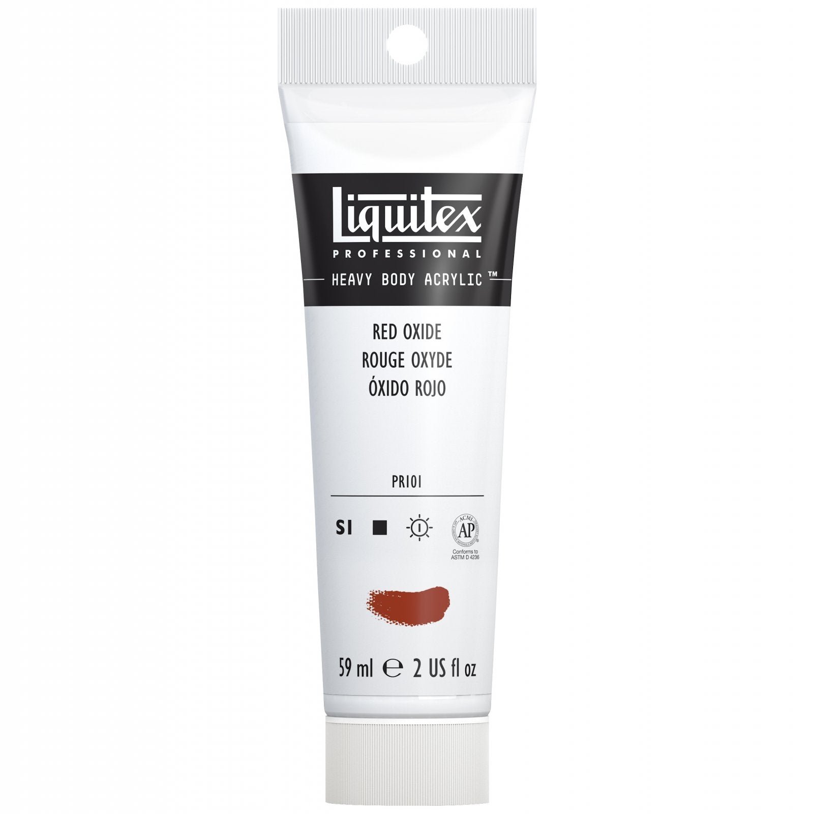 LIQUITEX PROFESSIONAL HEAVY BODY ACRYLIC 59 ML RED OXIDE S1A