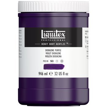 LIQUITEX PROFESSIONAL HEAVY BODY ACRYLIC 946 ML DIOXAZINE PURPLE S2