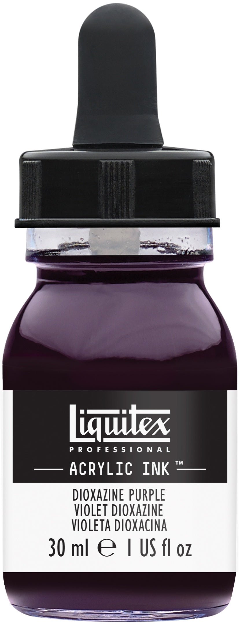 LIQUITEX ACRYLIC INK 30 ML DIOXAZINE PURPLE  (186)