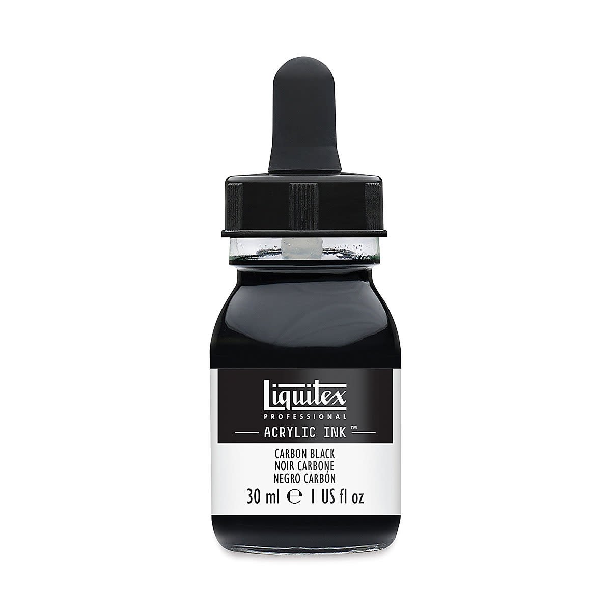 LIQUITEX ACRYLIC INK 30 ML CARBON BLACK  (337)