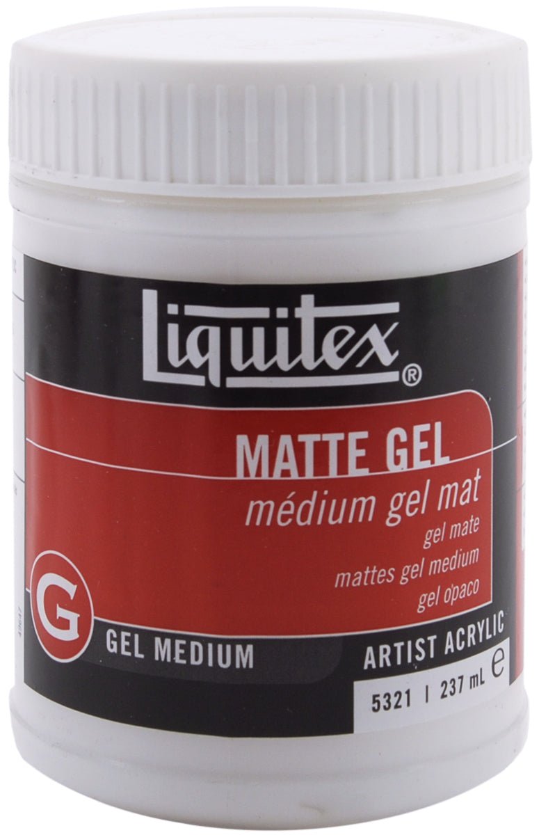 LIQUITEX ACRYLIC MEDIUM MATTE GEL MEDIUM  237 ML
