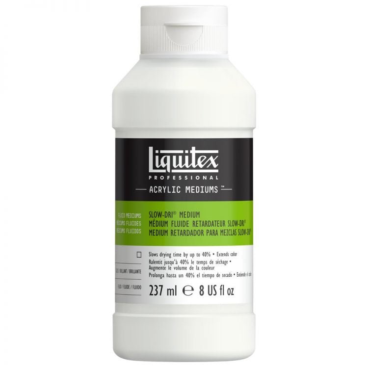 LIQUITEX ACRYLIC MEDIUM SLOW-DRI BLENDING MEDIUM  237 ML