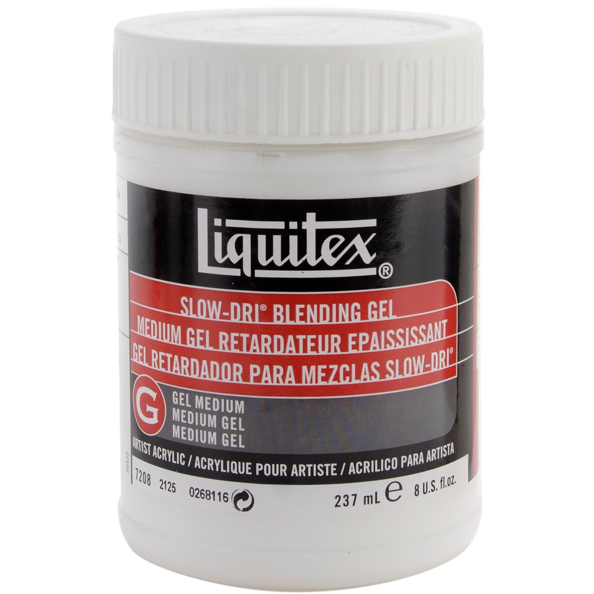 LIQUITEX ACRYLIC MEDIUM SLOW-DRI BLENDING GEL  237 ML