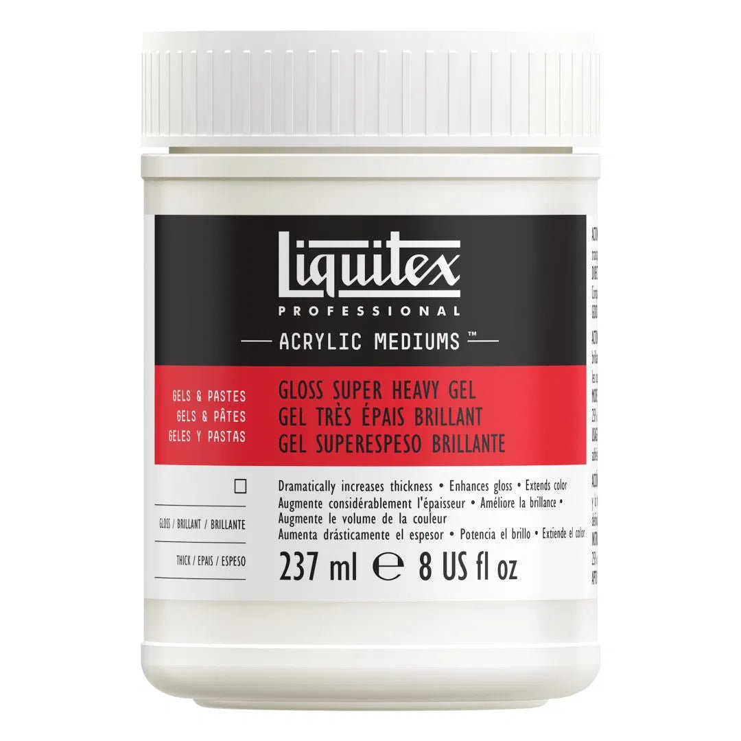LIQUITEX ACRYLIC MEDIUM GLOSS SUPER HEAVY GEL  237 ML