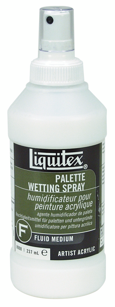 LIQUITEX ACRYLIC MEDIUM PALETTE WETTING SPRAY  237 ML