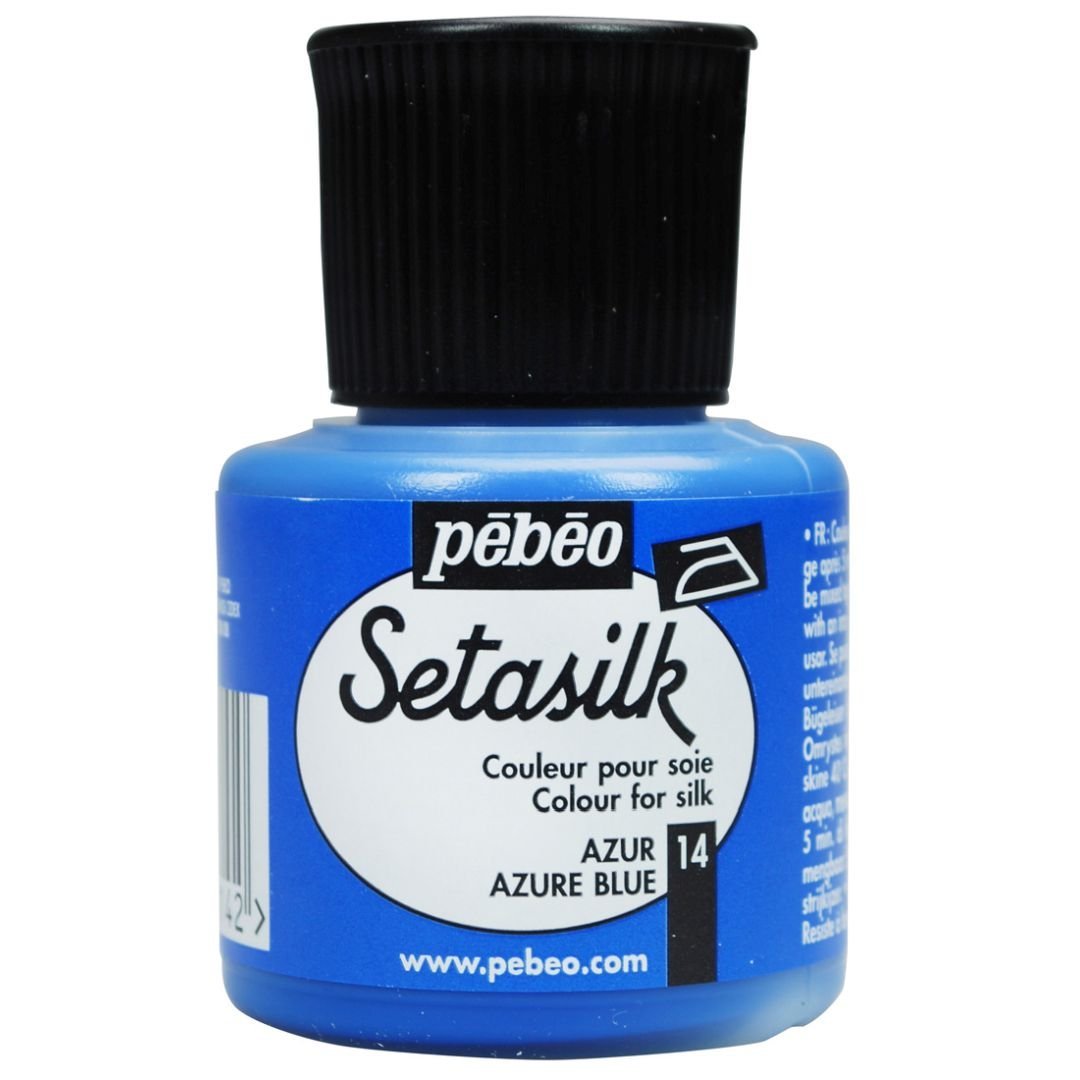PEBEO SETASILK COLOUR 45 ML AZURE BLUE (14)