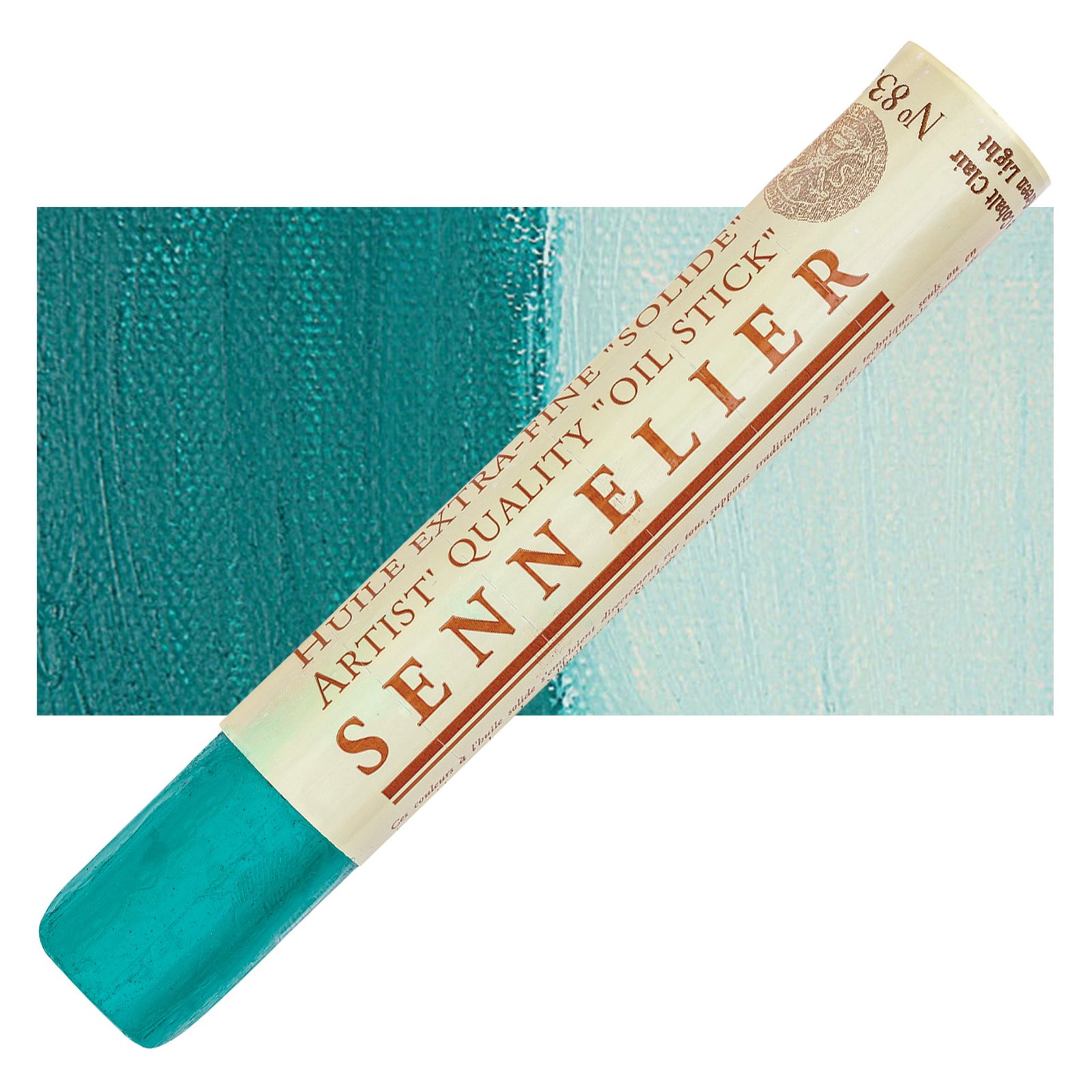 SENNELIER OIL STICK N 833 COBALT GREEN LIGHT S2 38ML