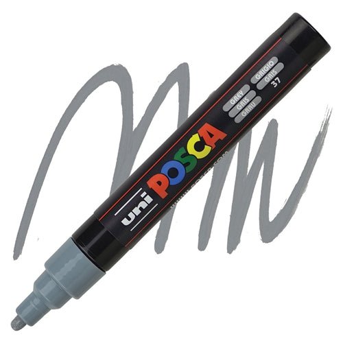 UNIPOSCA MEDIUM LINE PC-5M GREY