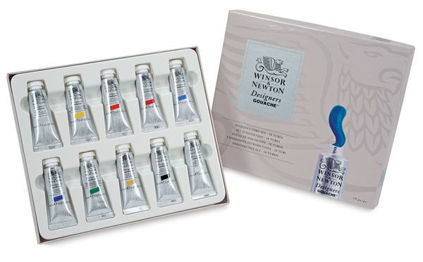 WINSOR & NEWTON DLX DESIGNERS GOUACHE 10 X 14 ML (690173)