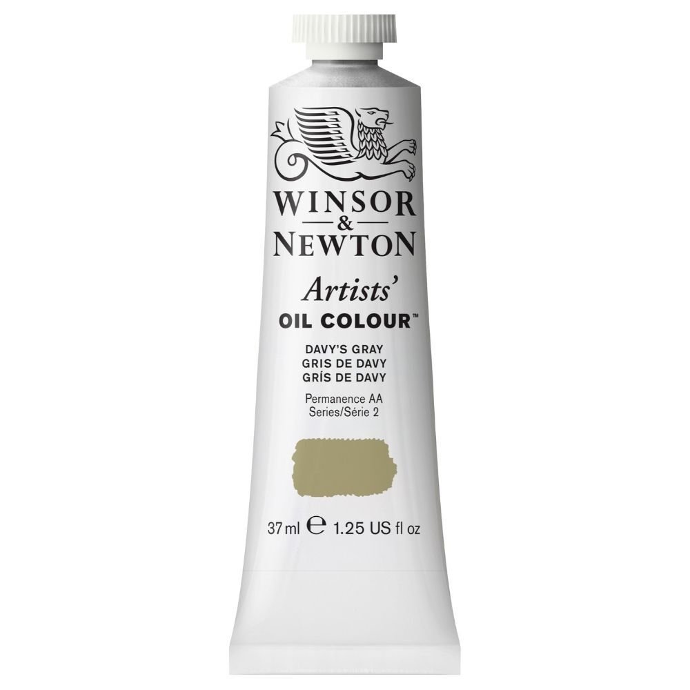 WINSOR & NEWTON ARTIST OIL COLOUR 37 ML DAVYS GREY S2 (217)