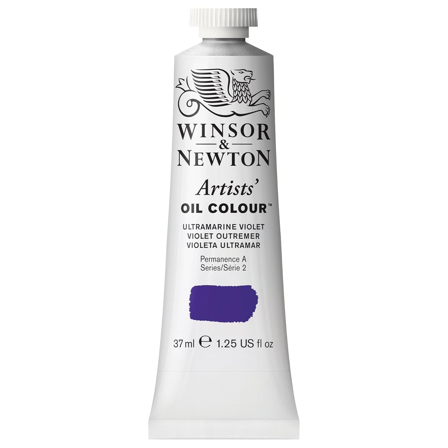 WINSOR & NEWTON ARTIST OIL COLOUR 37 ML ULTRAMARINE VIOLET S2 (672)