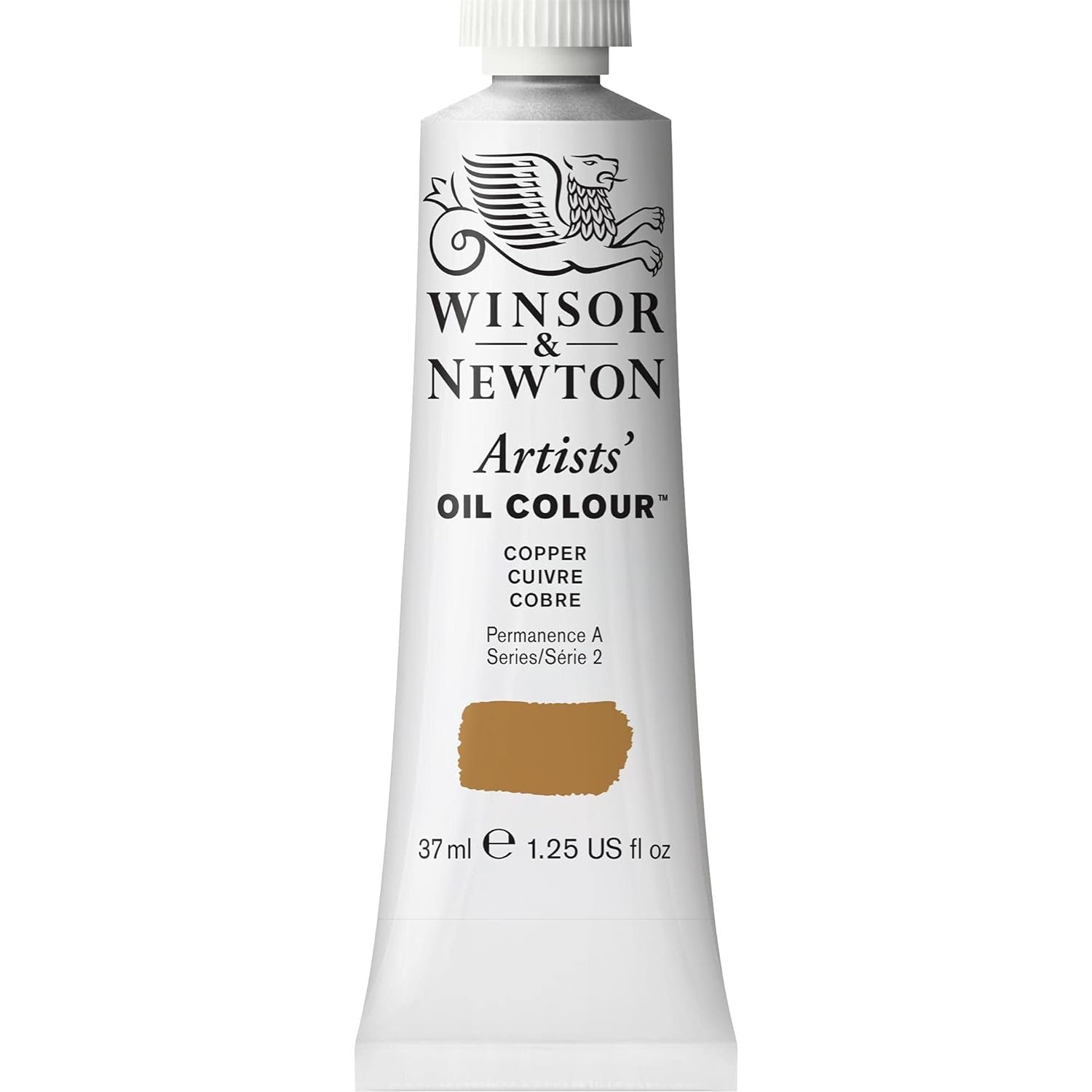 WINSOR & NEWTON ARTIST OIL COLOUR 37 ML COPPER S2 (214)