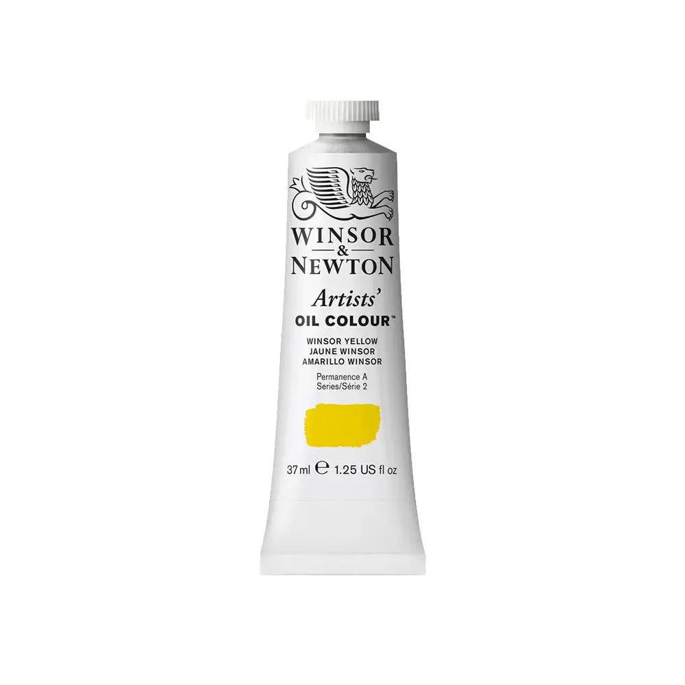 WINSOR & NEWTON ARTIST OIL COLOUR 37 ML WINSOR YELLOW S2 (730)