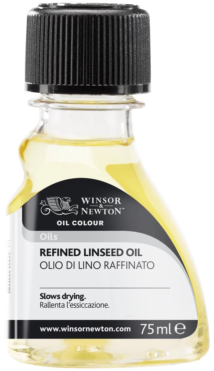 WINSOR & NEWTON OIL MEDIUM REFINED LINSEED OIL 75 ML (3021748)