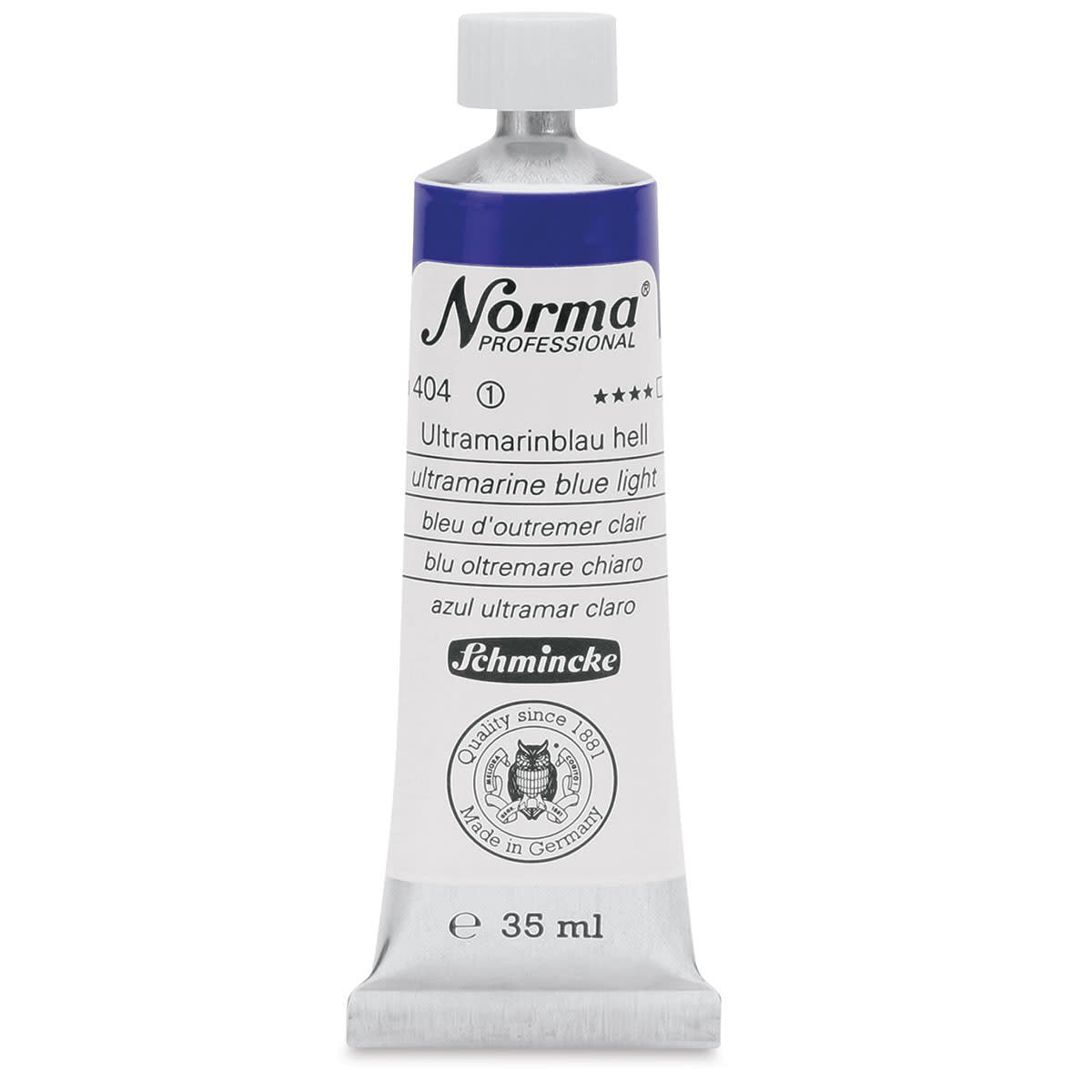 SCHMINCKE NORMA PROFESSIONAL OIL COLOUR 35 ML SR 1 ULTRAMARINE BLUE LIGHT (404)