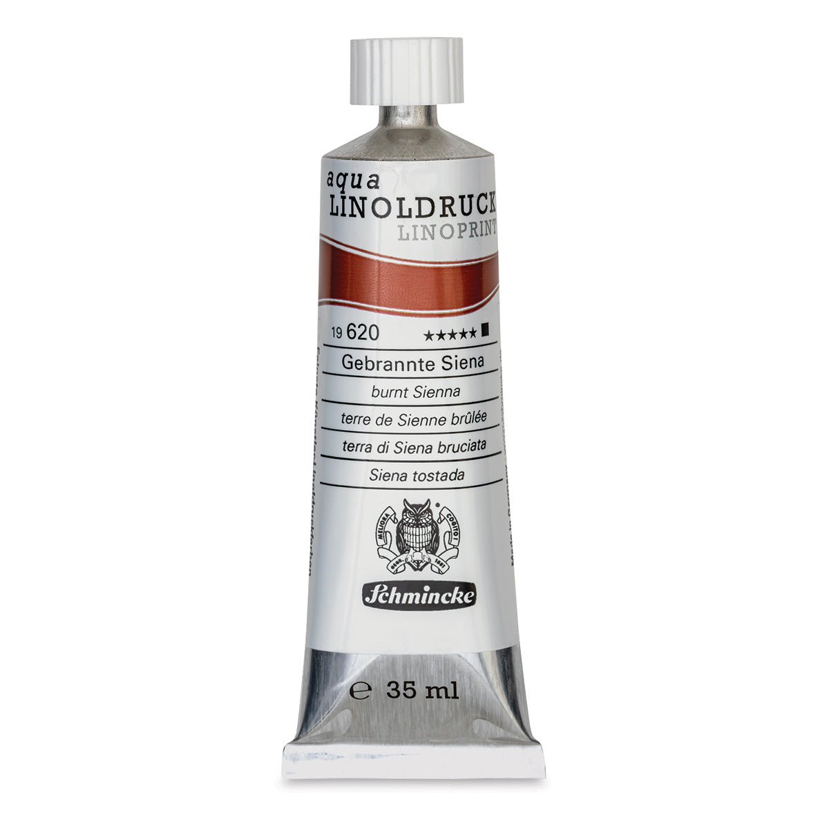 SCHMINCKE AQUA LINOP 35 ML BURNT SIENNA  (19620009)