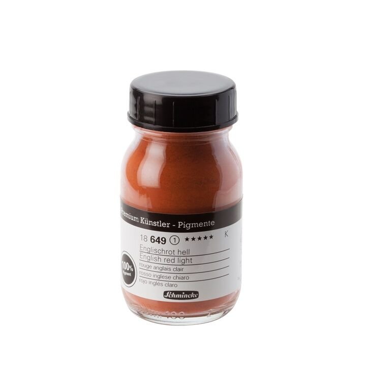 SCHMINCKE PIGMENT POWDER 100 ML SR 1 ENGLISH RED LIGHT (18649055)
