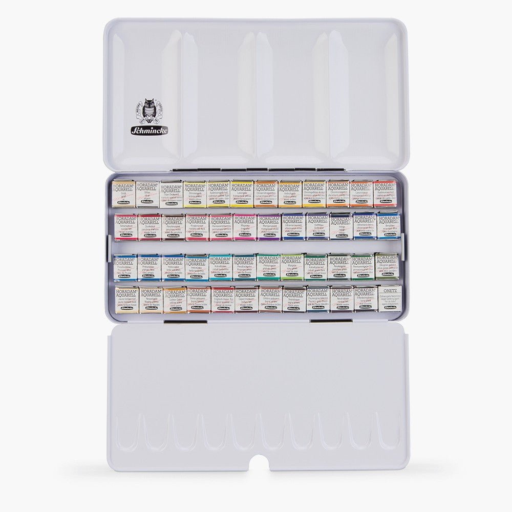 SCHMINCKE HORADAM AQUARELL HALF PAN METAL SET OF 48 (74448097)