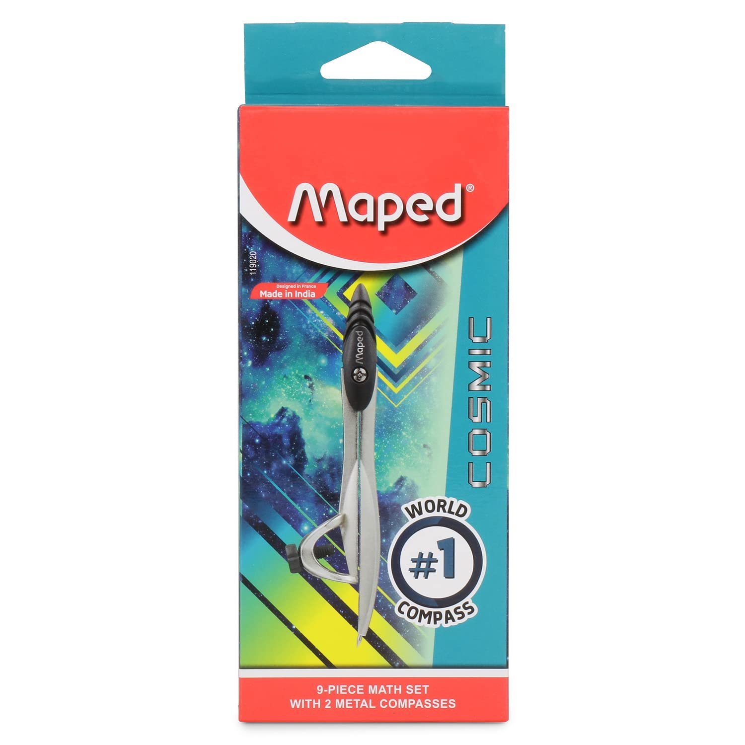 MAPED GEOMETRY BOX SET OF 9