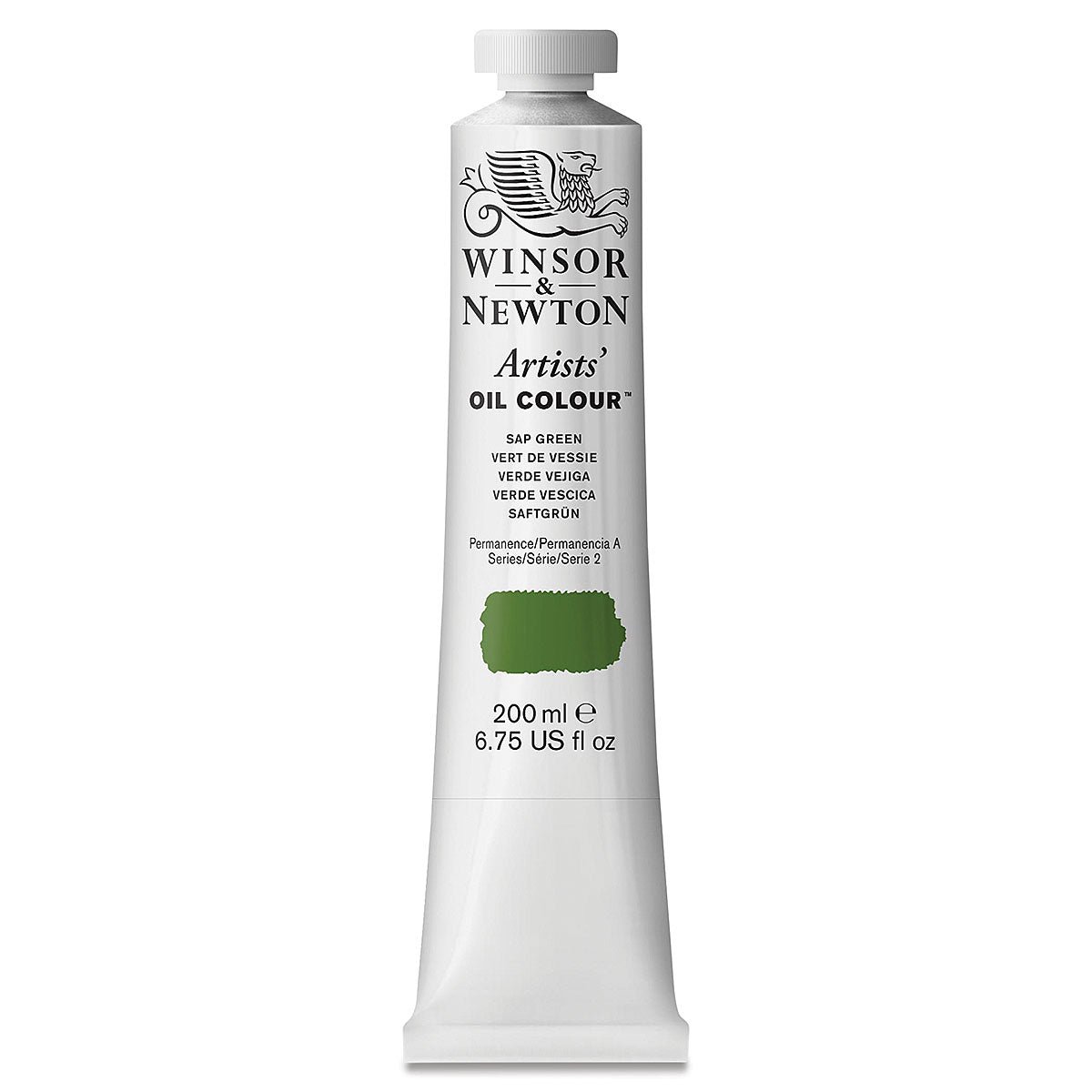 WINSOR & NEWTON ARTIST OIL COLOUR 200 ML SR 2 SAP GREEN (599)