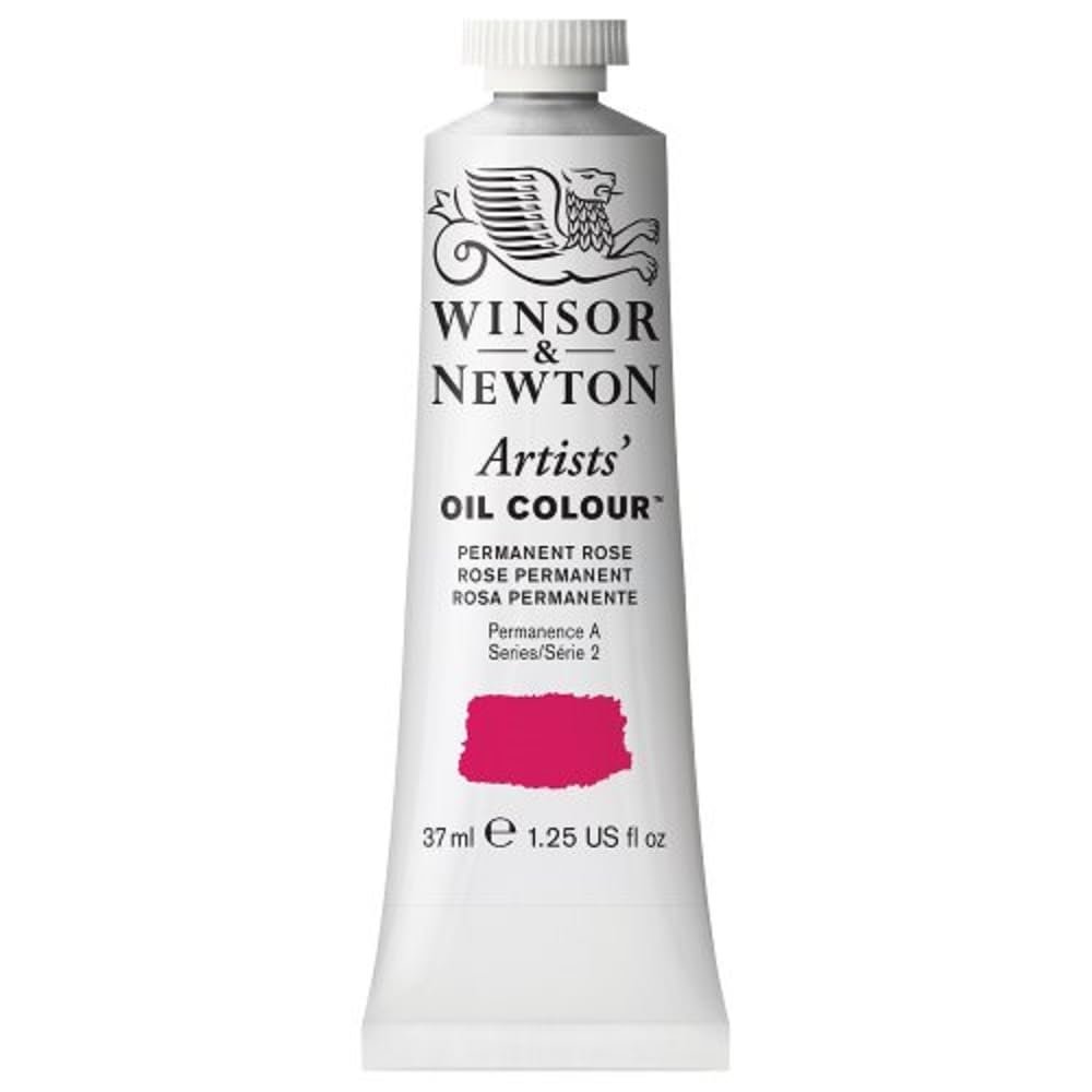 WINSOR & NEWTON ARTIST OIL COLOUR 37 ML PERMANRNT ROSE QUINDRA S2 (502)