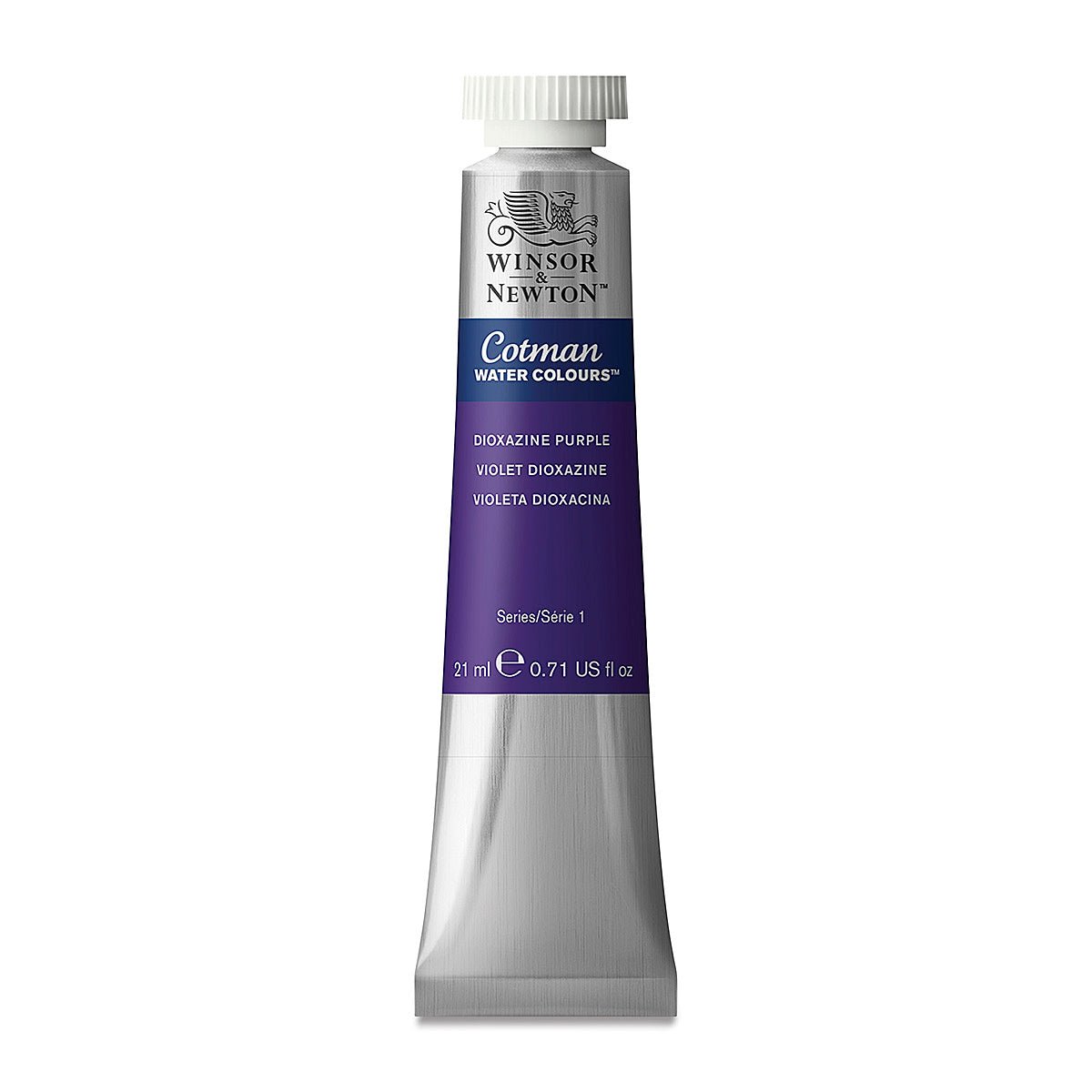 WINSOR & NEWTON COTMAN WATER COLOUR TUBE 21 ML SR  1 DIOXAZINE PURPLE (231)
