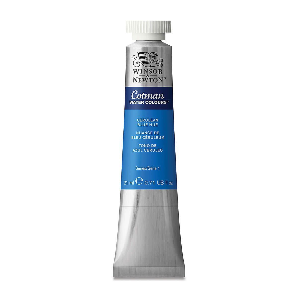 WINSOR & NEWTON COTMAN WATER COLOUR TUBE 21 ML SR  1 CERULEAN BLUE HUE (139)