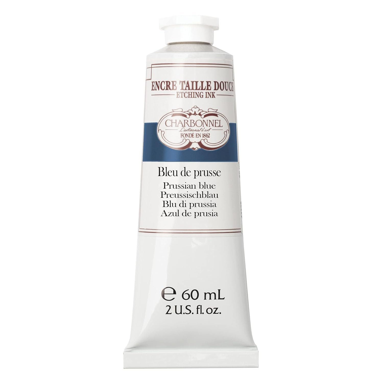 L&B CHARBONNEL INK PRUSSIAN BLUE 60 ML (44338)
