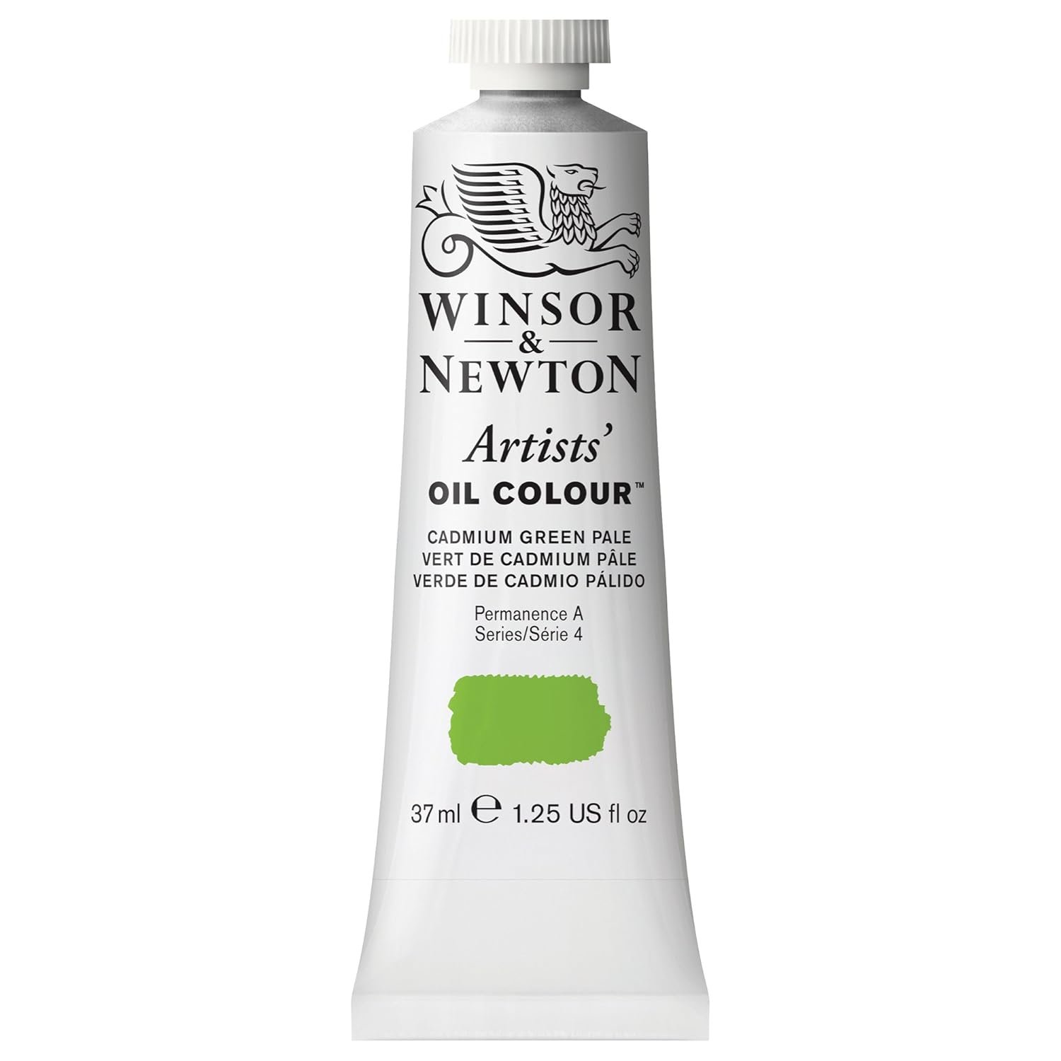 WINSOR & NEWTON ARTIST OIL COLOUR 37 ML CADMIUM GEEN PALE S4 (084)