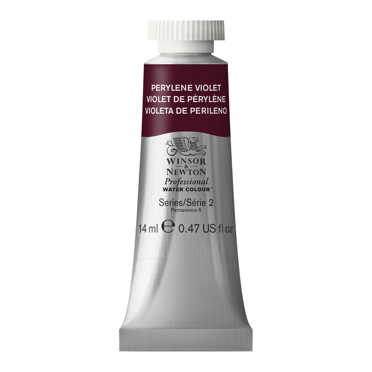 WINSOR & NEWTON PROFESSIONAL WATER COLOUR TUBE 14 ML SR  2 PERYLENE VIOLET (470)