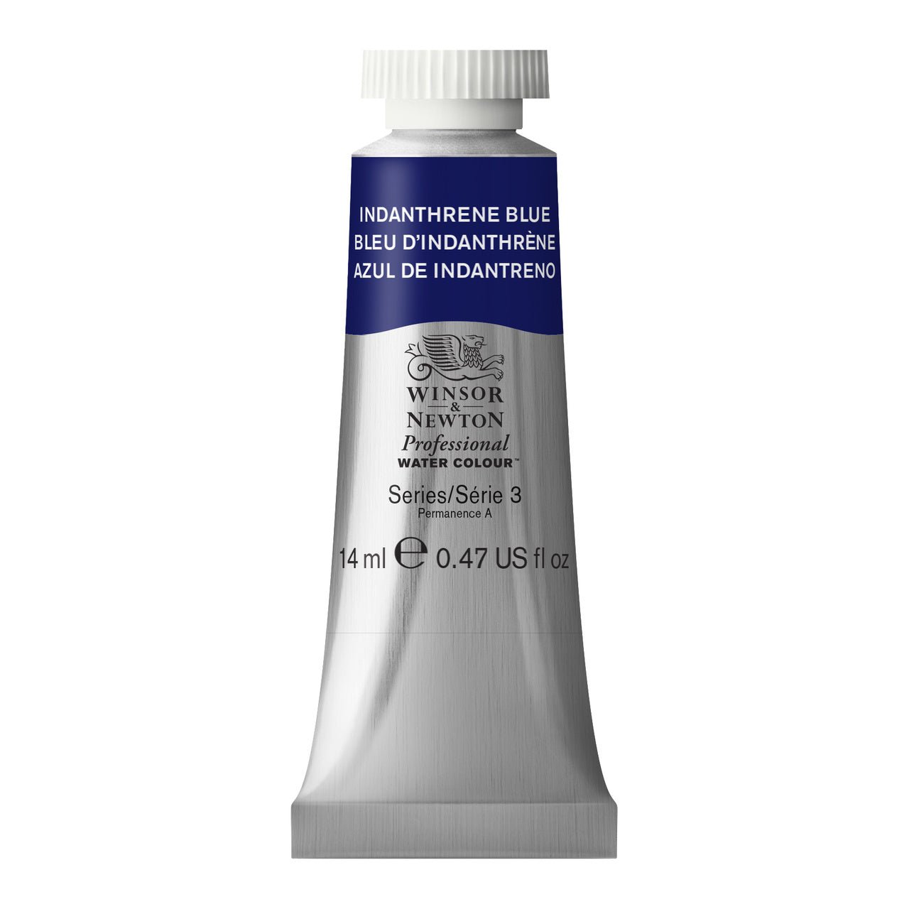 WINSOR & NEWTON PROFESSIONAL WATER COLOUR TUBE 14 ML SR  3 INDANTHRENE BLUE (321)