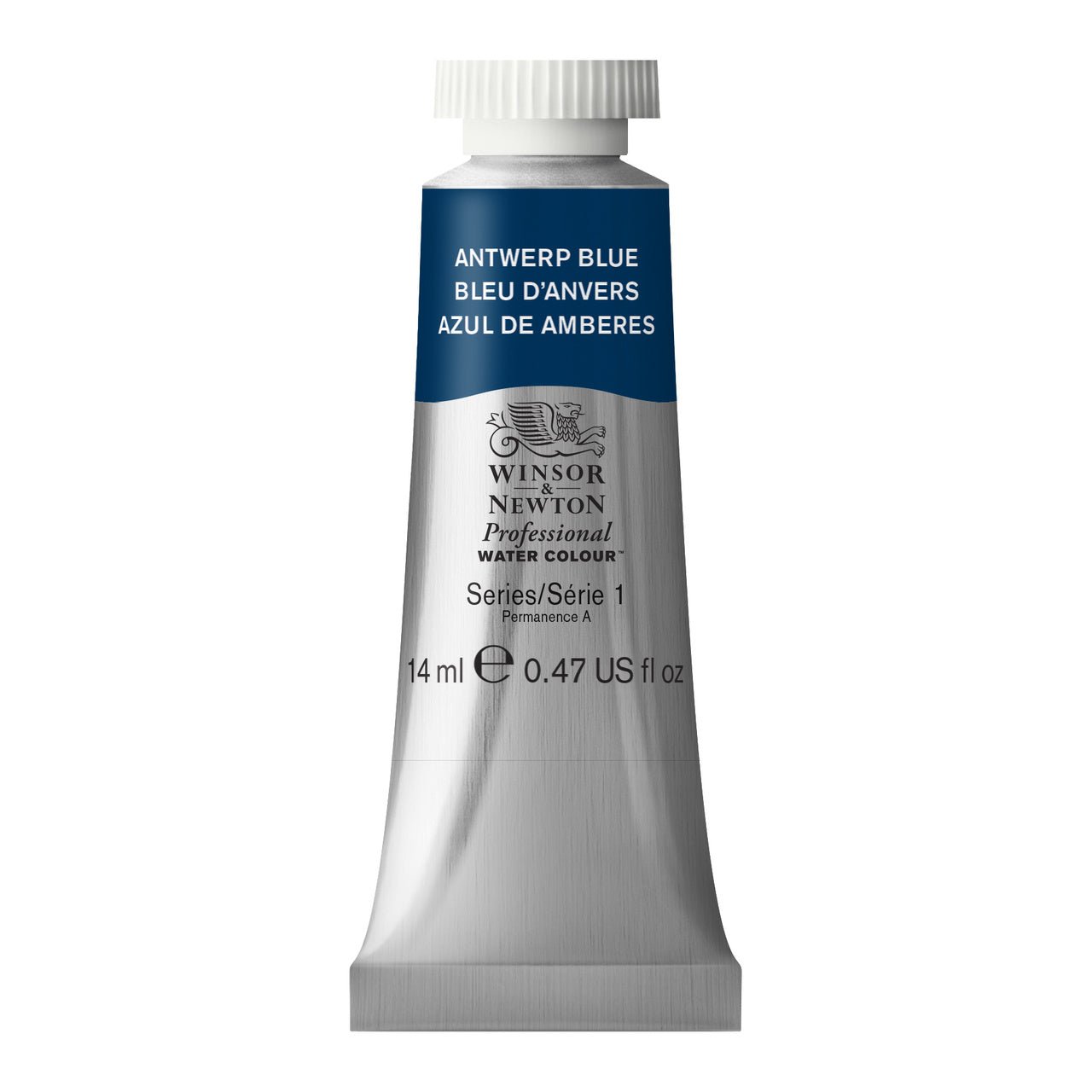 WINSOR & NEWTON PROFESSIONAL WATER COLOUR TUBE 14 ML SR  1 ANTWERP BLUE (010)