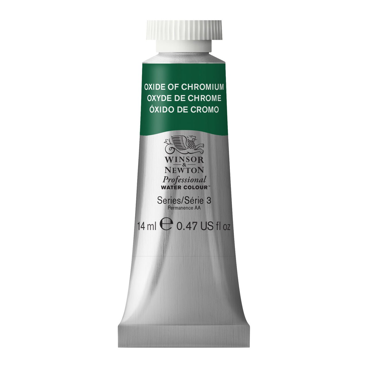 WINSOR & NEWTON PROFESSIONAL WATER COLOUR TUBE 14 ML SR  3 OXIDE OF CHROMIUM (459)