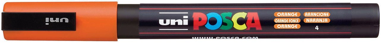 UNIPOSCA FINE LINE PC-3M ORANGE
