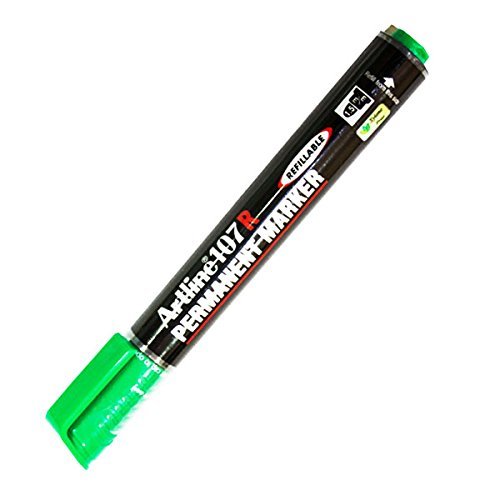 ARTLINE PERMANENT MARKER GREEN BULLET TIP
