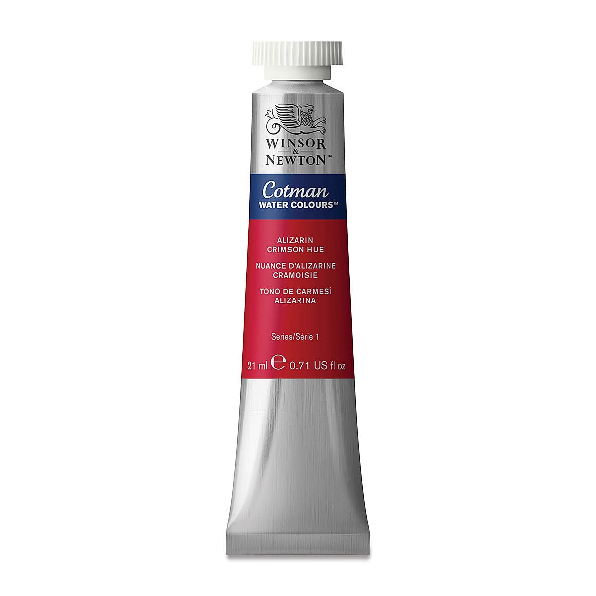 WINSOR & NEWTON COTMAN WATER COLOUR TUBE 21 ML SR  1 ALZARIAN CRIMSON (003)