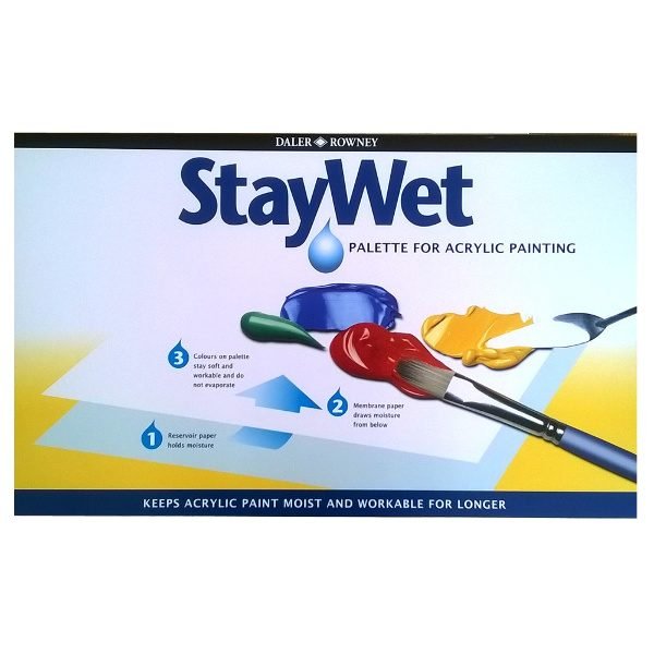 DALER & ROWNEY STAYWET PALETTE BIG (121900100)