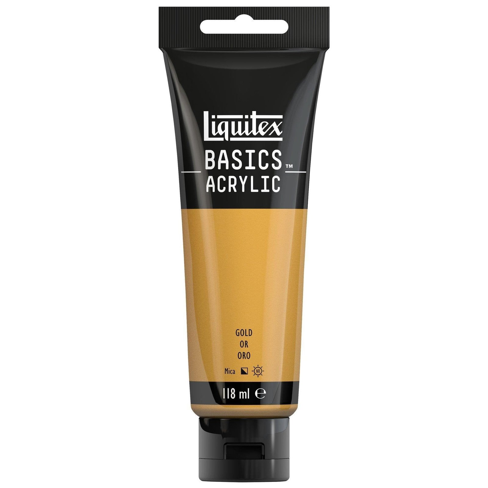 LIQUITEX BASICS ACRYLIC 118 ML GOLD 6234